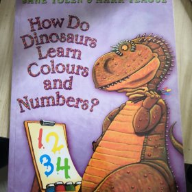 How do dinosaurs learn colors and numbers?