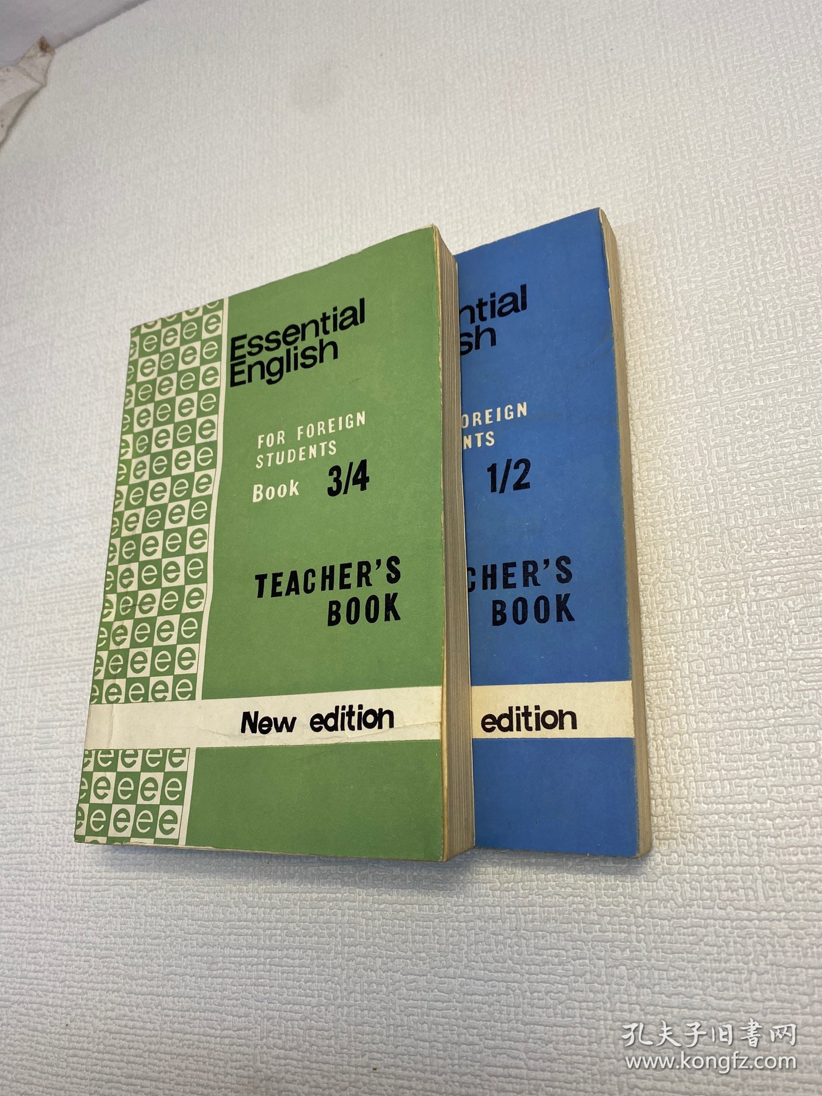 Essential English Teachers book  1/2 & 3/4【两本合售】