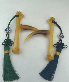 把玩件 鸡蹬子 已经盘了几年 已经玉化