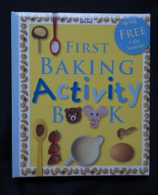 First baking activity book 精装 烘焙