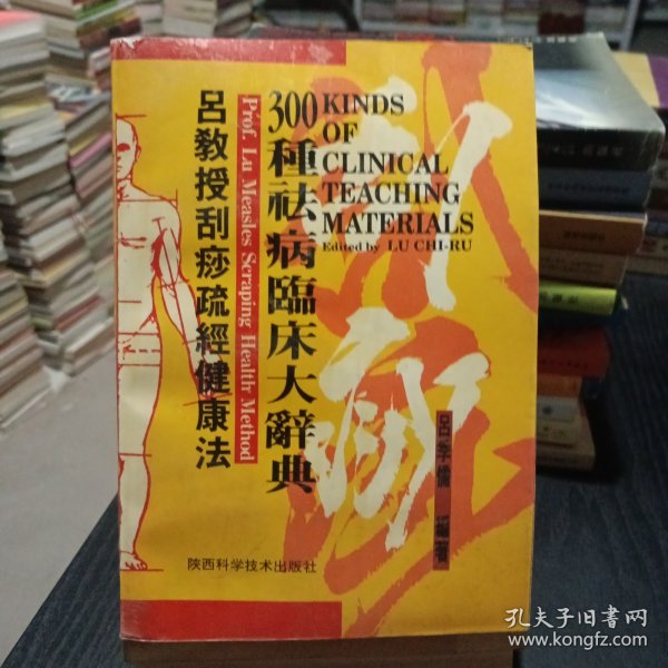 吕教授刮痧疏经健康法——300种祛病临床大辞典