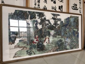 国家画院著名画家王振玉大四尺整张作品。保真。精品。不带框。