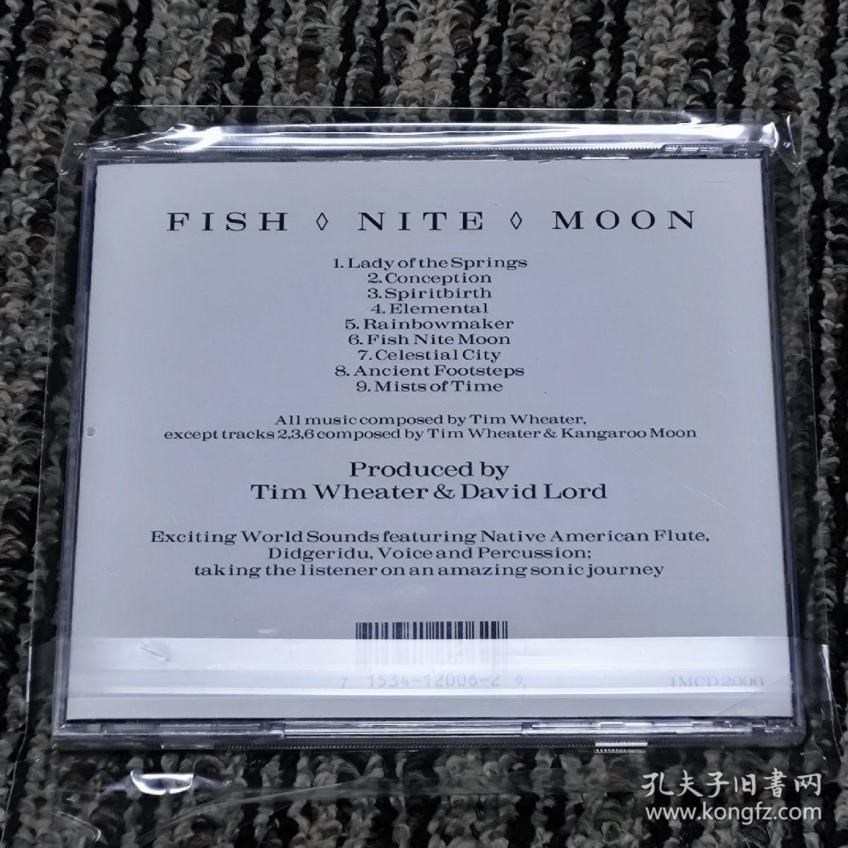 现货 美版/未拆  低音长笛 tim wheater fish nite moon H27