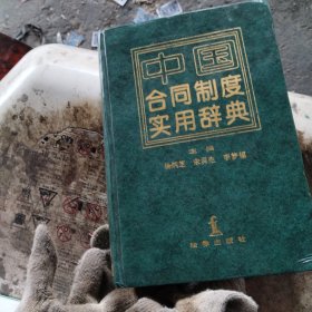 中國合同制度實用辭典