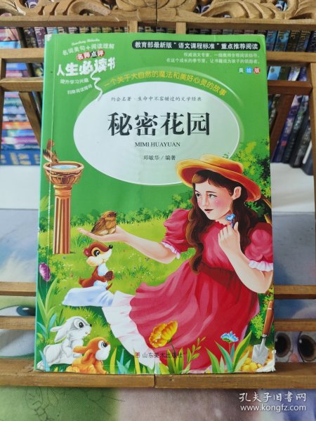 秘密花园 美绘插图版 教育部“语文课程标准”推荐阅读 名词美句 名师点评 中小学生必读书系