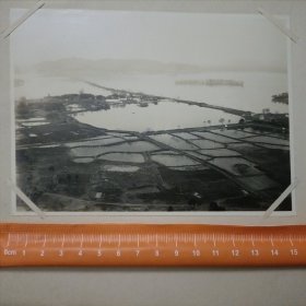 03516 浙江 杭州西湖 亚东印画辑 照片大小11*15.3cm 民国 时期 老照片