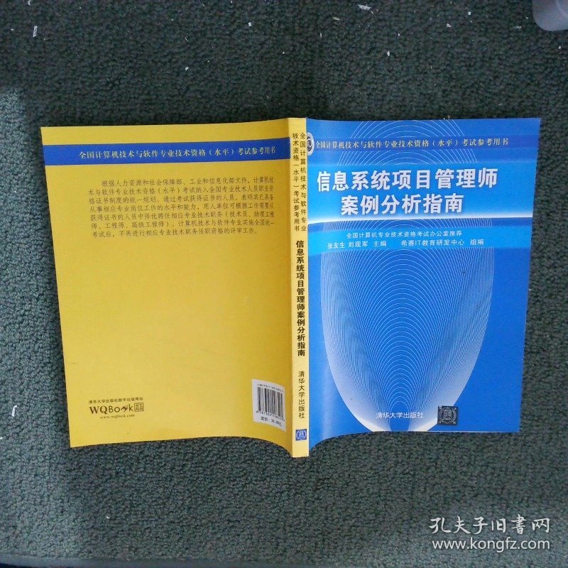 信息系统项目管理师案例分析指南：全国计算机技术与软件专业技术资格（水平）考试参考用书