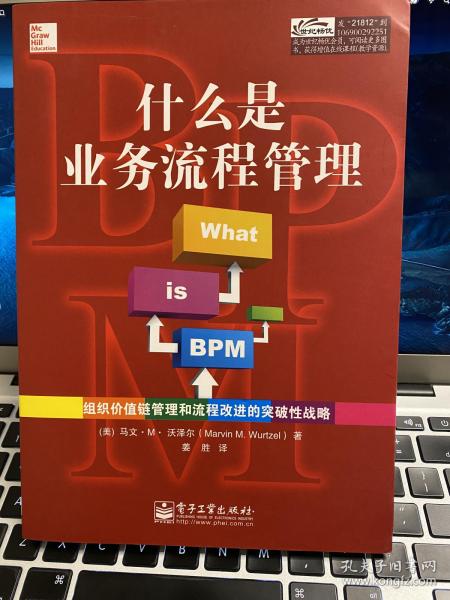 什么是业务流程管理：组织价值链管理和流程改进的突破性战略