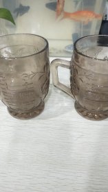 喜鹊琉璃杯2只