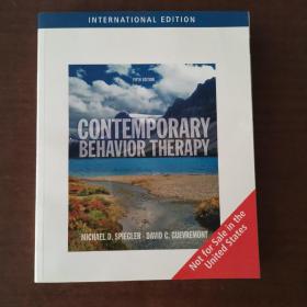 CONETEMPORARY BEHAVIOR THERAPY