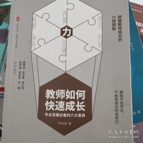 教师如何快速成长：专业发展必备的六大素养 大夏书系