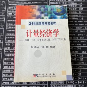 21世纪高等院校教材·计量经济学:原理、方法、应用及EXCEL、MINITAB工具