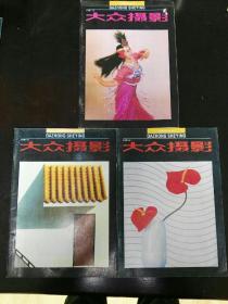 收藏品 书籍杂志 大众摄影1991年第4-5-12期 每本2元实物照片品相如图