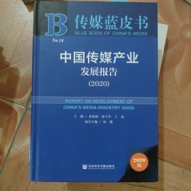 传媒蓝皮书：中国传媒产业发展报告（2020）