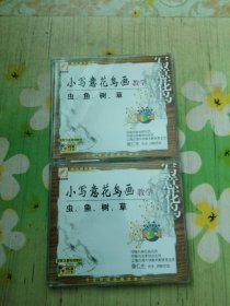 小写意花鸟画教学 虫、鱼、树、草 2VCD