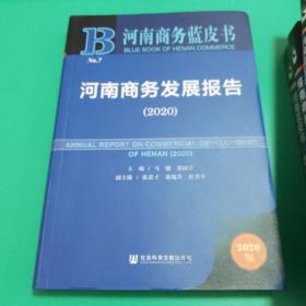 【可开票】河南商务蓝皮书：河南商务发展报告（2020）
