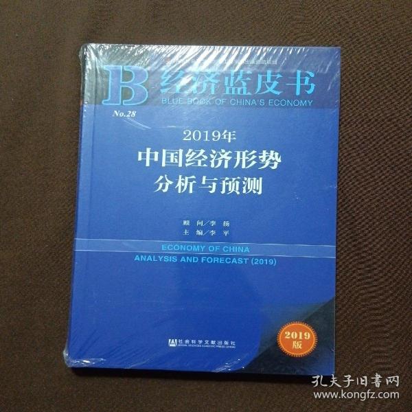 经济蓝皮书：2019年中国经济形势分析与预测