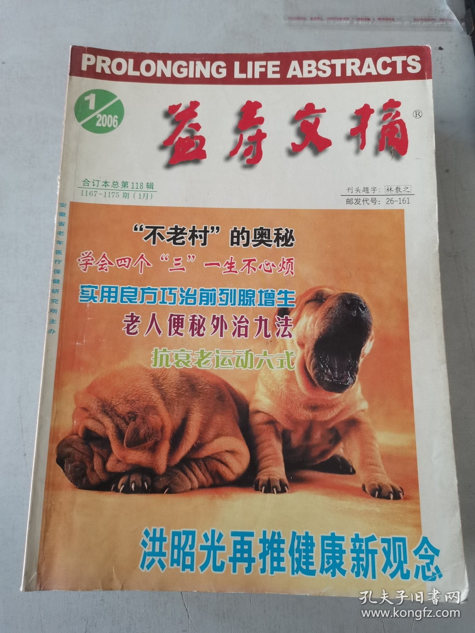 益寿文摘合订本2006年1-10期合售