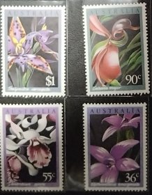 澳大利亚1986年花卉邮票4全