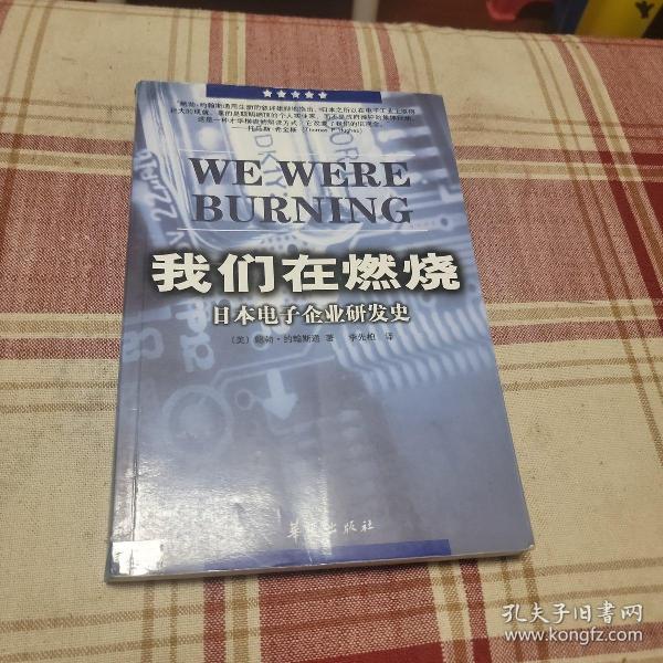 我们在燃烧：日本电子企业研发史