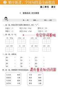 计时练：小学语文10分钟课课练（部编版）（二年级下）