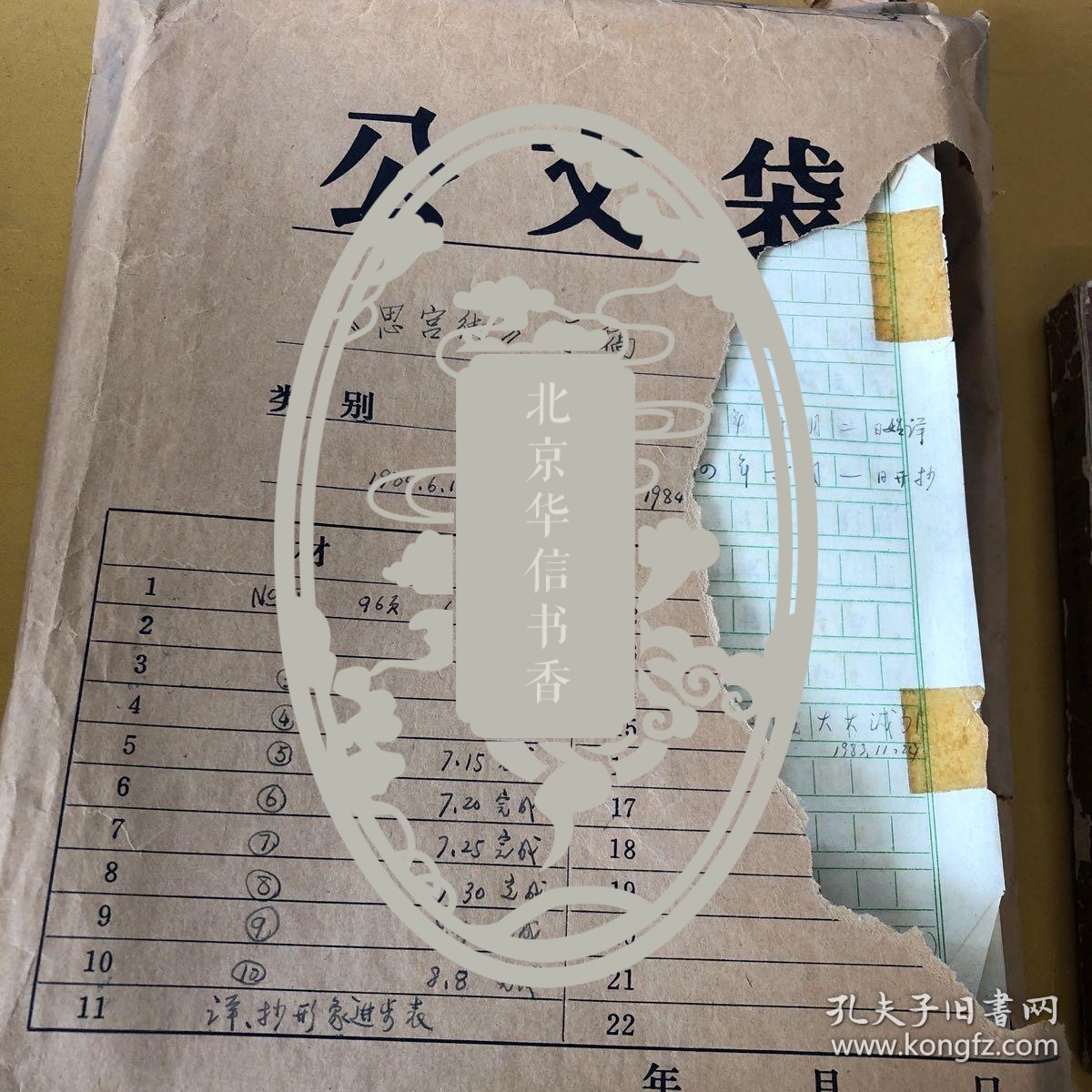 思宫街（手稿）李唯中 附出版物：著名阿语文学翻译家