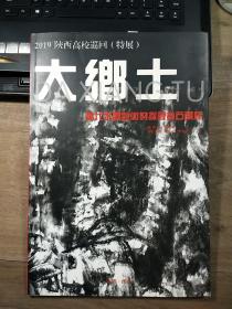 【2019陕西高校巡回（特展）】《大乡土——当代水墨艺术的探寻者石头娃》，内容丰富，内页干净，图文并茂，品相好！