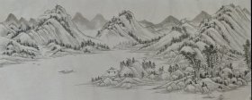 无款仿古山水（3）