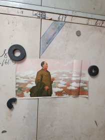 人间正道是沧桑毛主席视察华北中南和华东地区的无产阶级（图像完整，底下的留白处有一些被剪掉了。