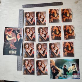 16张合售老电影泰坦尼克号剧照 有的像明信片（厚卡纸） 老照片011