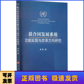 联合国发展系统功能实现与改革方向研究