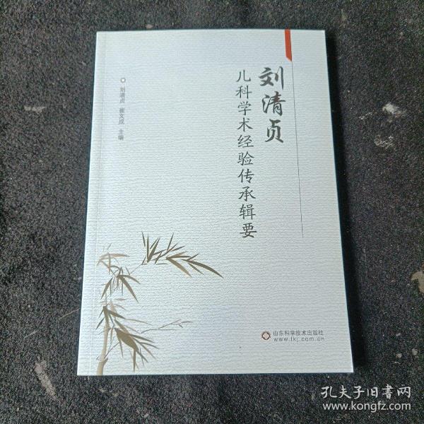 刘清贞儿科学术经验传承辑要