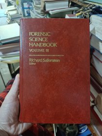 forensic science  HANDBOOK   英文版：法医学手册   第二卷，精装如图所示！伟仔后上书过！