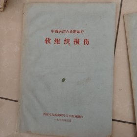 中西医结合诊断治疗软组织损伤。