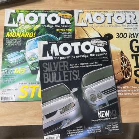 motor 2000年1月、2000年12月、2001年6月 3本合售