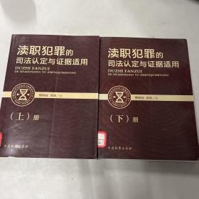 渎职犯罪的司法认定与证据适用(全2册)