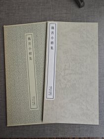 二玄社书法碑帖 书迹名品丛刊第96回《魏晋小楷集》未翻阅 几乎全品 ​