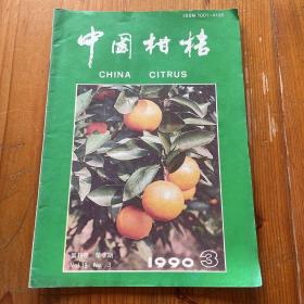 中国柑桔 1990 3