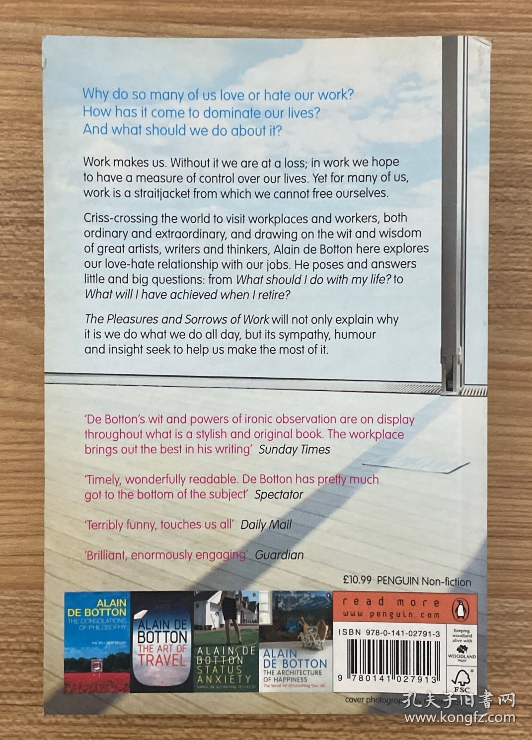 The Pleasures and Sorrows of Work[工作颂歌]