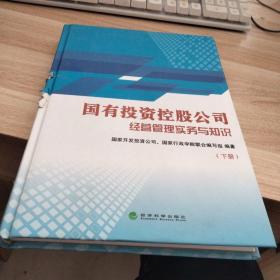 国有投资控股公司经营管理实务与知识