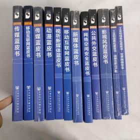 （12本合售）传媒蓝皮书：中国传媒产业发展报告、移动互联网蓝皮书：中国移动互联网发展报告、中国传媒产业发展报告、动漫蓝皮书：中国动漫产业发展报告（2014）、视听新媒体蓝皮书、移动互联网蓝皮书、新媒体、网络空间安全、公共外交蓝皮书（2015）、战略性新兴产业发展报告（2015～2016）、世界网络安全发展报告 （2015～2016）、影视风控蓝皮书2016