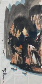 【終身保真字畫】劉天鵬(劉拙甫),137X68cm！
          高級(jí)創(chuàng)作研究員、一級(jí)美師。1967年臘月出生，字拙甫，號(hào)黃河烏金峽人，聚藝齋主，夢(mèng)石堂主人。畢業(yè)于中國(guó)書畫函授大學(xué)，甘肅社會(huì)主義學(xué)院?，F(xiàn)任中國(guó)民主促進(jìn)會(huì)會(huì)員，世界藝術(shù)、中國(guó)藝術(shù)家學(xué)術(shù)委員，中華書畫名人網(wǎng)藝術(shù)顧問、海上書畫苑報(bào)藝術(shù)顧問、（國(guó)際）中國(guó)美術(shù)家協(xié)會(huì)副主席、新加坡藝術(shù)協(xié)會(huì)副主席