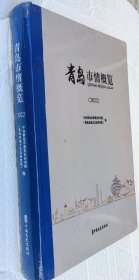 青岛市情概览（2022），硬精装，没开封，16开，车176。