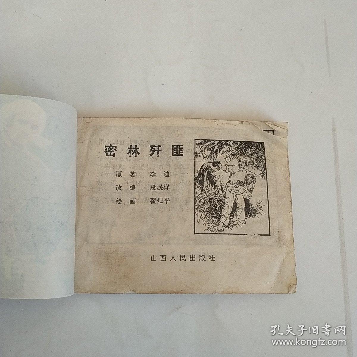 连环画:密林歼匪