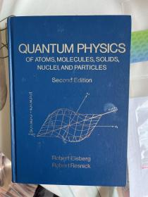 现货  英文原版   Quantum Physics of Atoms, Molecules, Solids, Nuclei, and Particles 原子、分子、固体、原子核和粒子的量子物理学