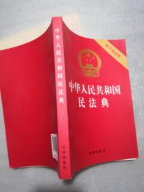 中华人民共和国民法典（32开压纹烫金附草案说明）2020年6月277页实物拍摄