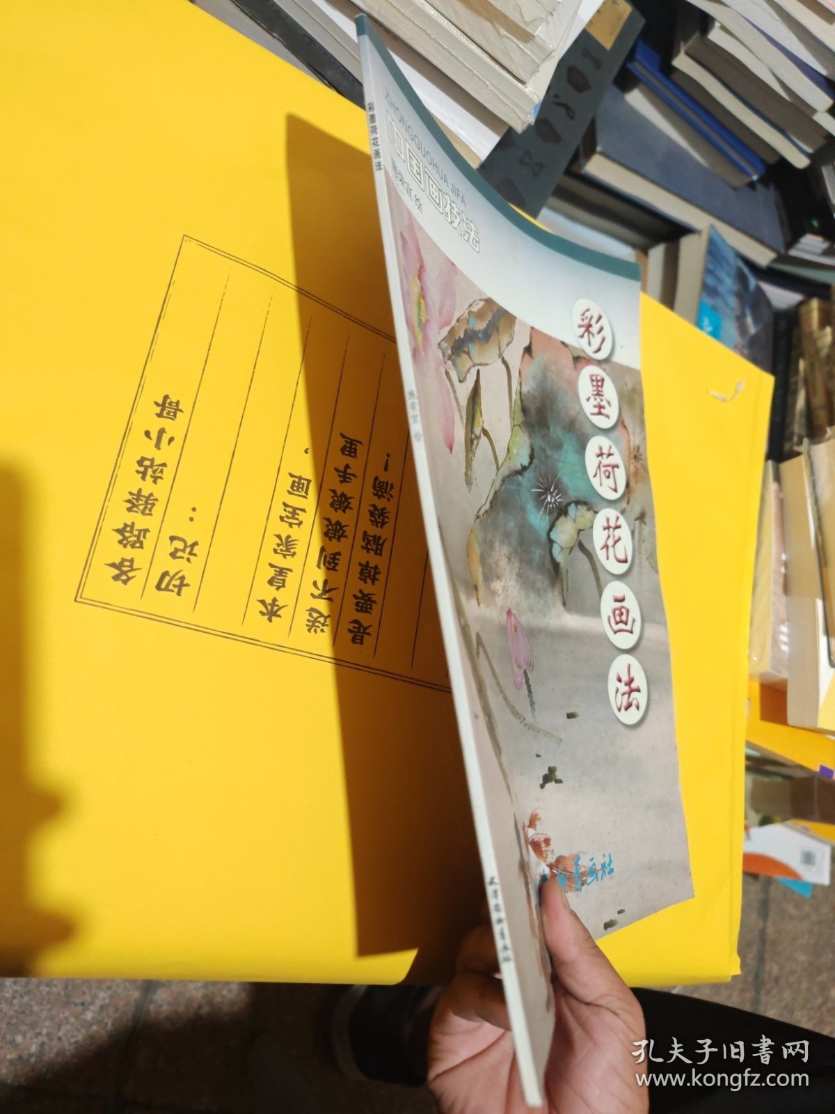 中国画技法：彩墨荷花画法
