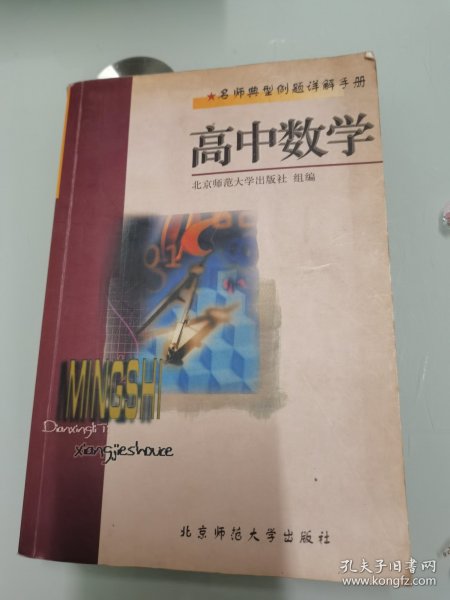 名师典型例题详解手册.高中数学