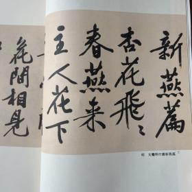 明文征明行书新燕篇，唐朱元昊墓志，唐甘露寺尼真如塔铭，北魏杨舒墓志，唐田僧墓志等纪念西安碑林九百二十周年专刊书法丛刊2007年5期