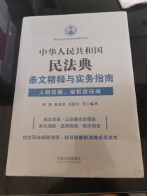 中华人民共和国民法典条文精释与实务指南：人格权编、侵权责任编